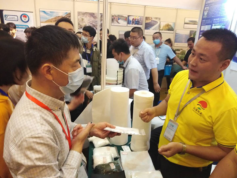 鼎盛国际加入第二届亚欧土工合成质料展会
